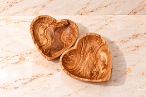 Heart bowl, individually and in a set of 2