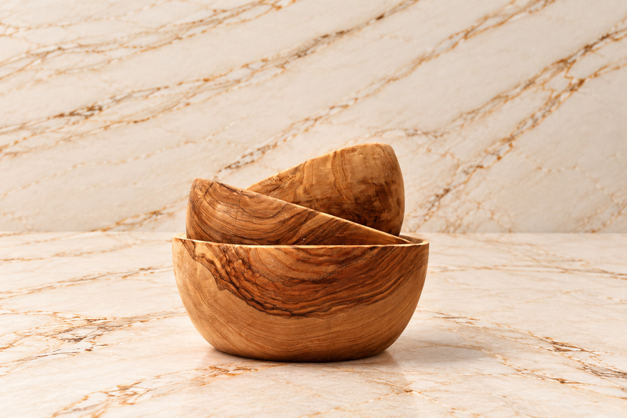 Set of 3 snack and dip bowls