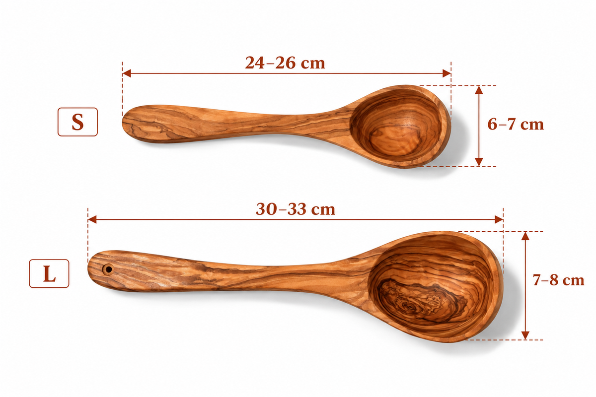 Soup ladle, individually and in a set of 2
