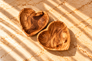 Heart bowl, individually and in a set of 2